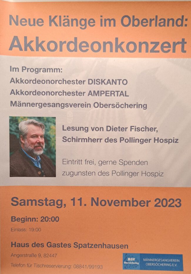 Konzertplakat Spatzenhausen 11.11.2023